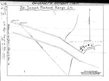 overhead drawing showing the dwelling and towers