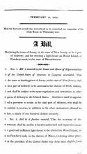 beginning of the Bill