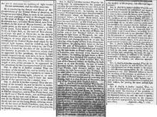 newspaper clipping