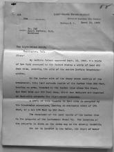 beginning of the letter