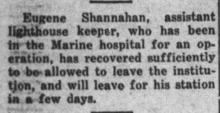 newspaper clipping about keeper 