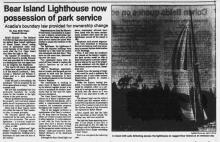 newspaper clipping