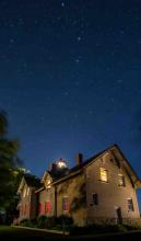 nighttime at the lighthouse
