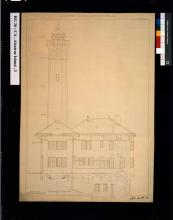 elevation of the lighthouse