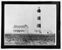 1893 photo of lighthouse in series