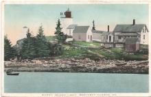 Burnt Island - Postcard