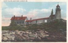 Burnt Island - Postcard