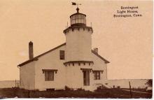 photo post card of lighthouse
