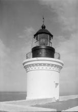 close up of the lighthouse