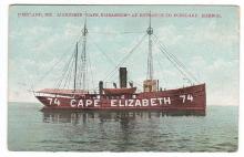 color postcard