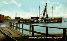 color postcard