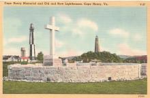post card of lighthouses