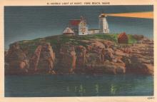 Cape Neddick - Postcard