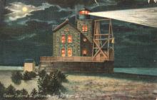 illustrated postcard