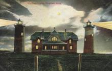 night postcard