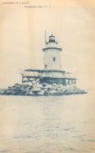 photo post card of lighthouse