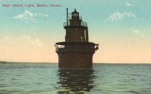 Deer Island postcard