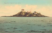 color illustrated postcard