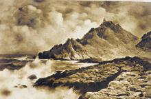 painting of the lighthouse