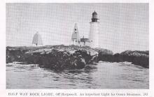 Halfway Rock - Postcard