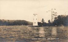 real photo postcard of Herrick Cove Lighthouse