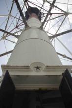 looking up the lighthouse
