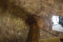 domed ceiling in tower