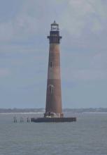 close up of the lighthouse