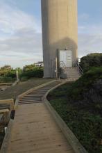 path to the tower