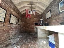 interior of the oil house