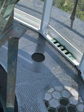 hole in deck plate
