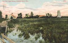 color illustrated postcard