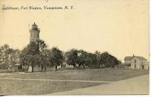 sepia card of station