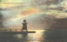 illustrated postcard