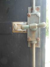 door handle and lock