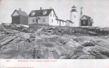 Pemaquid Point postcard