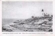 Pemaquid Point postcard