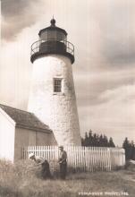 Pemaquid Point postcard