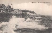 Pemaquid Point postcard