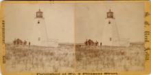 side by side view of the lighthouse