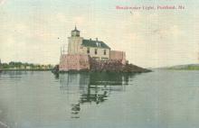 Portland Breakwater postcard