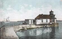Portland Breakwater postcard