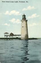 Ram Island Ledge postcard
