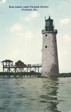 Ram Island Ledge postcard