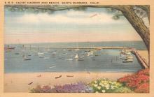 color illustrated postcard
