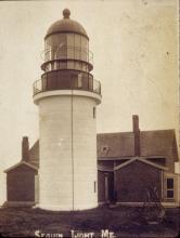 close up of the lighthouse