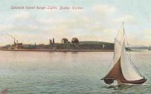 color illustrated postcard