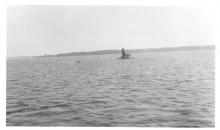 photo postcard of lighthouse