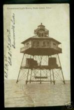 postcard of lighthouse