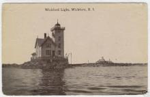 sepia toned photo postcard